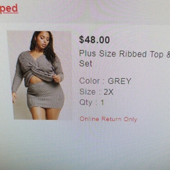 Sweater & Skirt Set - Picture 3 of 3